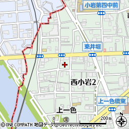 東京都江戸川区西小岩2丁目10-8周辺の地図