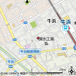 東京都福生市牛浜67周辺の地図