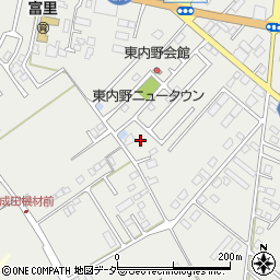 千葉県富里市七栄281-1周辺の地図
