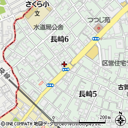 豊島長崎六郵便局周辺の地図