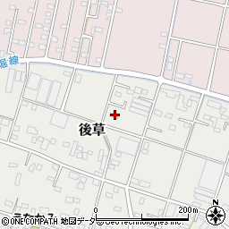 千葉県旭市後草707-5周辺の地図