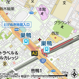 マツモトキヨシ巣鴨駅北口店周辺の地図