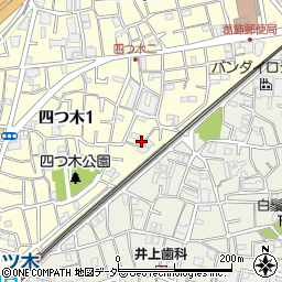 東京都葛飾区四つ木1丁目37-10周辺の地図