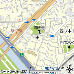東京都葛飾区四つ木1丁目23-15周辺の地図
