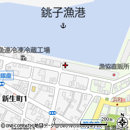 千葉県銚子市新生町1丁目36-18周辺の地図
