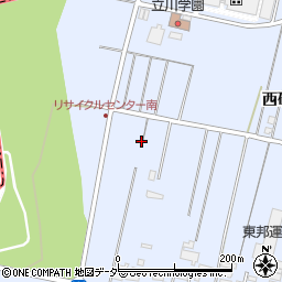 東京都立川市西砂町4丁目24周辺の地図