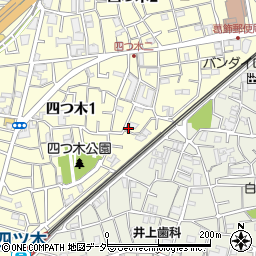 東京都葛飾区四つ木1丁目37-11周辺の地図