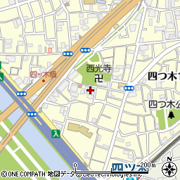 東京都葛飾区四つ木1丁目23-14周辺の地図