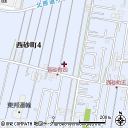 東京都立川市西砂町4丁目48周辺の地図