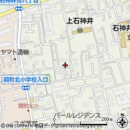 東京都練馬区石神井台8丁目周辺の地図