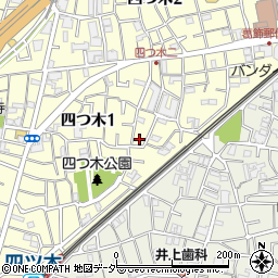 東京都葛飾区四つ木1丁目36-11周辺の地図