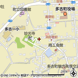千葉県香取郡多古町多古2546-2周辺の地図