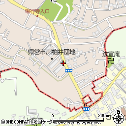 柏井県営住宅周辺の地図