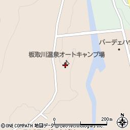 板取川温泉オートキャンプ場周辺の地図