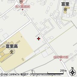 千葉県富里市七栄192-2周辺の地図