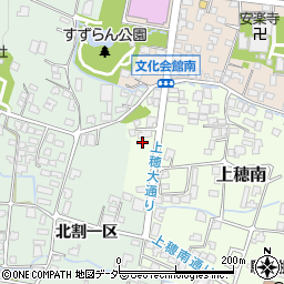 長野県駒ヶ根市上穂南19周辺の地図