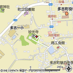 千葉県香取郡多古町多古2550周辺の地図