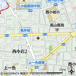 東京都江戸川区西小岩2丁目18-8周辺の地図
