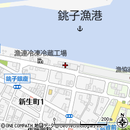 千葉県銚子市新生町1丁目20-10周辺の地図
