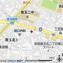 デイサービスここけあ練馬豊玉周辺の地図