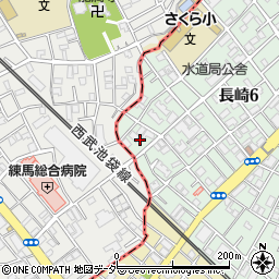 東京都豊島区長崎6丁目5周辺の地図