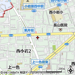 東京都江戸川区西小岩2丁目18-7周辺の地図