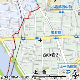 東京都江戸川区西小岩2丁目10-7周辺の地図
