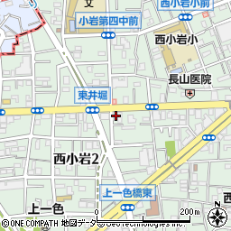 東京都江戸川区西小岩2丁目18-6周辺の地図
