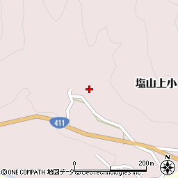 山梨県甲州市塩山上小田原77周辺の地図