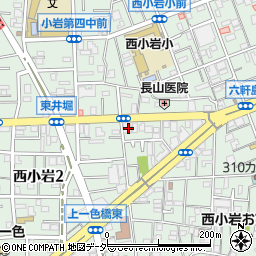 東京都江戸川区西小岩2丁目19-9周辺の地図