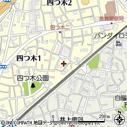 東京都葛飾区四つ木1丁目37周辺の地図