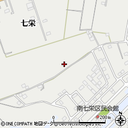 千葉県富里市七栄90-31周辺の地図