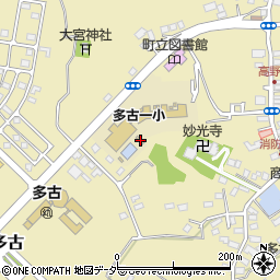千葉県香取郡多古町多古2554周辺の地図