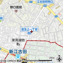 セブンイレブン江古田駅南店周辺の地図