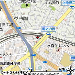 東京都豊島区東池袋2丁目63-17周辺の地図