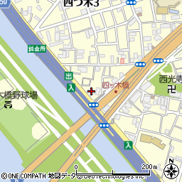東京都葛飾区四つ木3丁目1-3周辺の地図