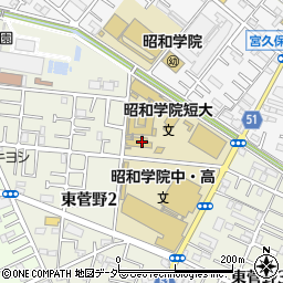 Ｙショップ　昭和学院店周辺の地図