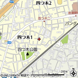 東京都葛飾区四つ木1丁目36-3周辺の地図