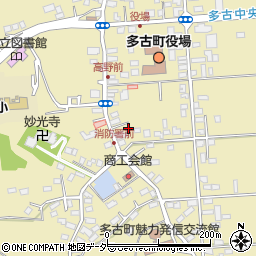 千葉県香取郡多古町多古2527周辺の地図