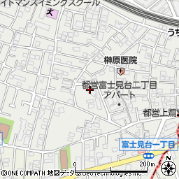 都営練馬富士見台２丁目アパート２８号棟周辺の地図
