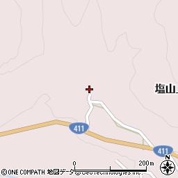 山梨県甲州市塩山上小田原54周辺の地図