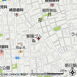 株式会社稲田酒店周辺の地図