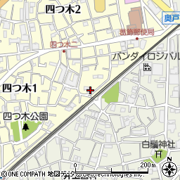 東京都葛飾区四つ木1丁目39-1周辺の地図