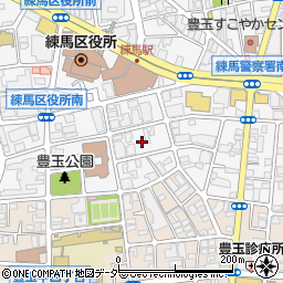 東京都練馬区豊玉北6丁目6周辺の地図