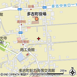 千葉県香取郡多古町多古782-1周辺の地図