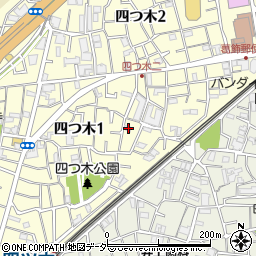 東京都葛飾区四つ木1丁目36-4周辺の地図