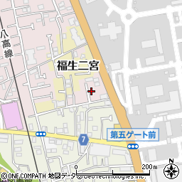 東京都福生市福生2498周辺の地図