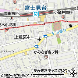 東京都中野区上鷺宮4丁目15-9周辺の地図