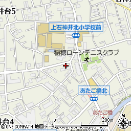 ＮＴＴル・パルク石神井台第１駐車場周辺の地図