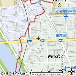 秋元荘周辺の地図